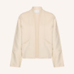 Flora Cotton Jacket - Light Chalk