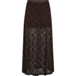 Summer Lace Tall Skirt - Mocca