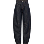 Drew Barrel Panel Tall Jeans - Unwashed Denim