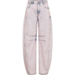 Drew Barrel Panel Tall Jeans - Iced Rose