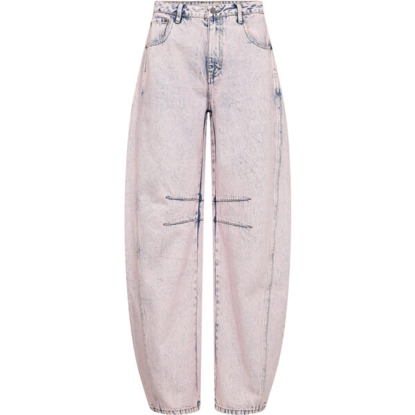 Drew Barrel Panel Tall Jeans - Iced Rose