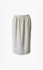 Kian S6 Sequin Skirt - Off White