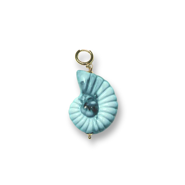 Bonnies - Shell Small Pendant - Blue