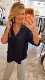 Meave Blouse - Black - Afbeelding 2