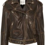 The Gilo Leather Jacket - Brown