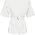 Apir Belt Tee - White