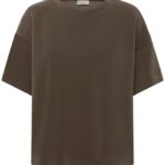 Helle EMB Boxy Tee - Major Brown