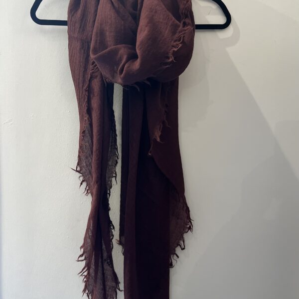 Shawl xl - Prune
