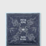 Effron Silk Scarf - Blauw