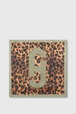 Effron Silk Scarf - Panterprint Groen