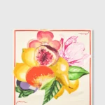 Effron Silk Scarf - Multicolor Bloemen