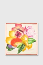 Effron Silk Scarf - Multicolor Bloemen