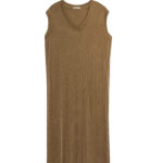 Milla Long Sleeveless Dress - Olive