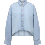 Oshia Blouse - Light Denim