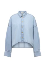 Oshia Blouse - Light Denim