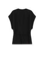 Milla String Belt Wrap Vest - Black - Afbeelding 2