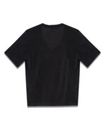 Milla V-Neck Tee - Black - Afbeelding 2