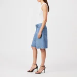 None Denim Bermuda - Blue - Afbeelding 4