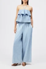 Rivana Top - Light Denim - Afbeelding 2