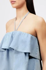 Rivana Top - Light Denim - Afbeelding 3