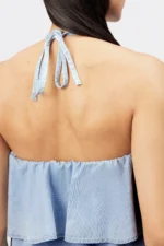 Rivana Top - Light Denim - Afbeelding 4