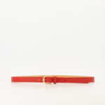 Madelief Leather Belt - Red