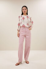 Lew Pink Rocky Pants - Pink Stripe - Afbeelding 2