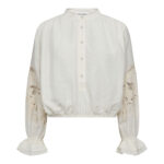 StinaCC Emb Blouse - Off White
