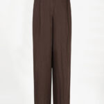 Kenila Wide Leg Pants - Chocolate Brown