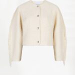 Vale Bouclé Jacket - Creme