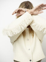Vale Bouclé Jacket - Creme - Afbeelding 2