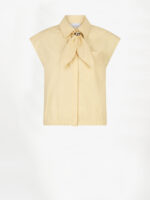 Alcon Scarf Detailed Shirt - Butter Yellow