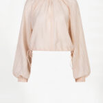 Barnabi Balloon Blouse - Pink Shell