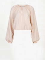 Barnabi Balloon Blouse - Pink Shell