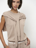 Fraya Double Layered Sweat - Sand
