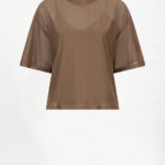Tenz Mesh T-Shirt - Mocha Mousse