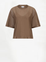 Tenz Mesh T-Shirt - Mocha Mousse