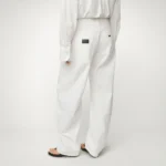 Aliana Wide Fit Barrel Jeans - White - Afbeelding 2