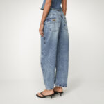 Dali Barrel Jeans - Stone - Afbeelding 2