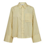 BlaineCC Bell Sleeve Shirt - Pale Yellow