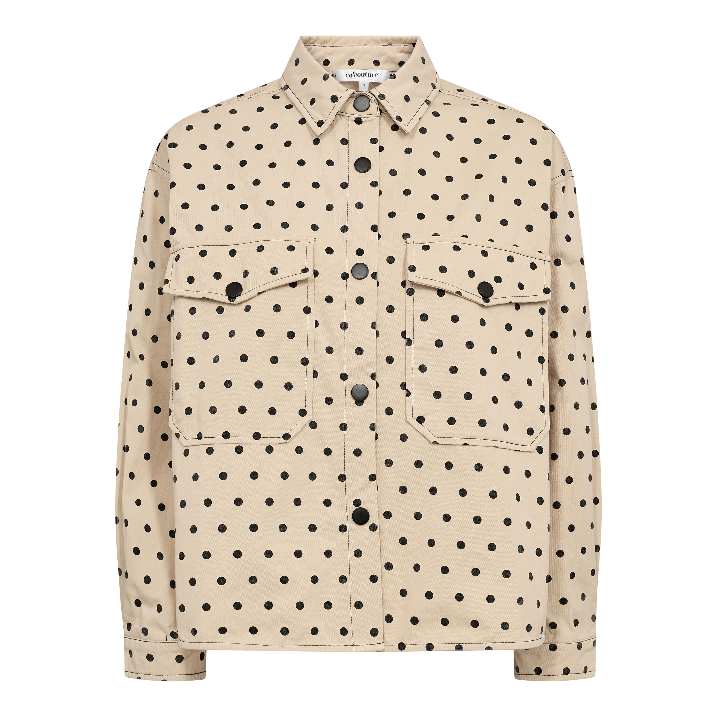 45099-DiddiCC-Dot-Shirt-199-01 DiddiCC Dot Shirt - Bone - Afbeelding 1