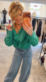 Emerald Blouse - Green
