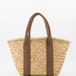 Zafira Straw Bag - Straw Brown