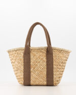 Zafira Straw Bag - Straw Brown