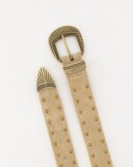 Feniks Suede Belt - Sand - Afbeelding 2