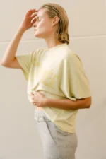 BenjaminS6 tone-on-tone print shirt - Yellow