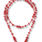 Bonnie Studios - Coral Beads Necklace - Coral