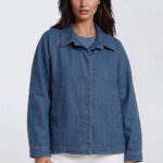 Bat Jeans Jacket - Denim Blue