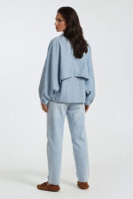 Bat Jeans Jacket - Light Blue - Afbeelding 2