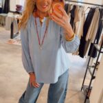 Milla Blouson - Ciel